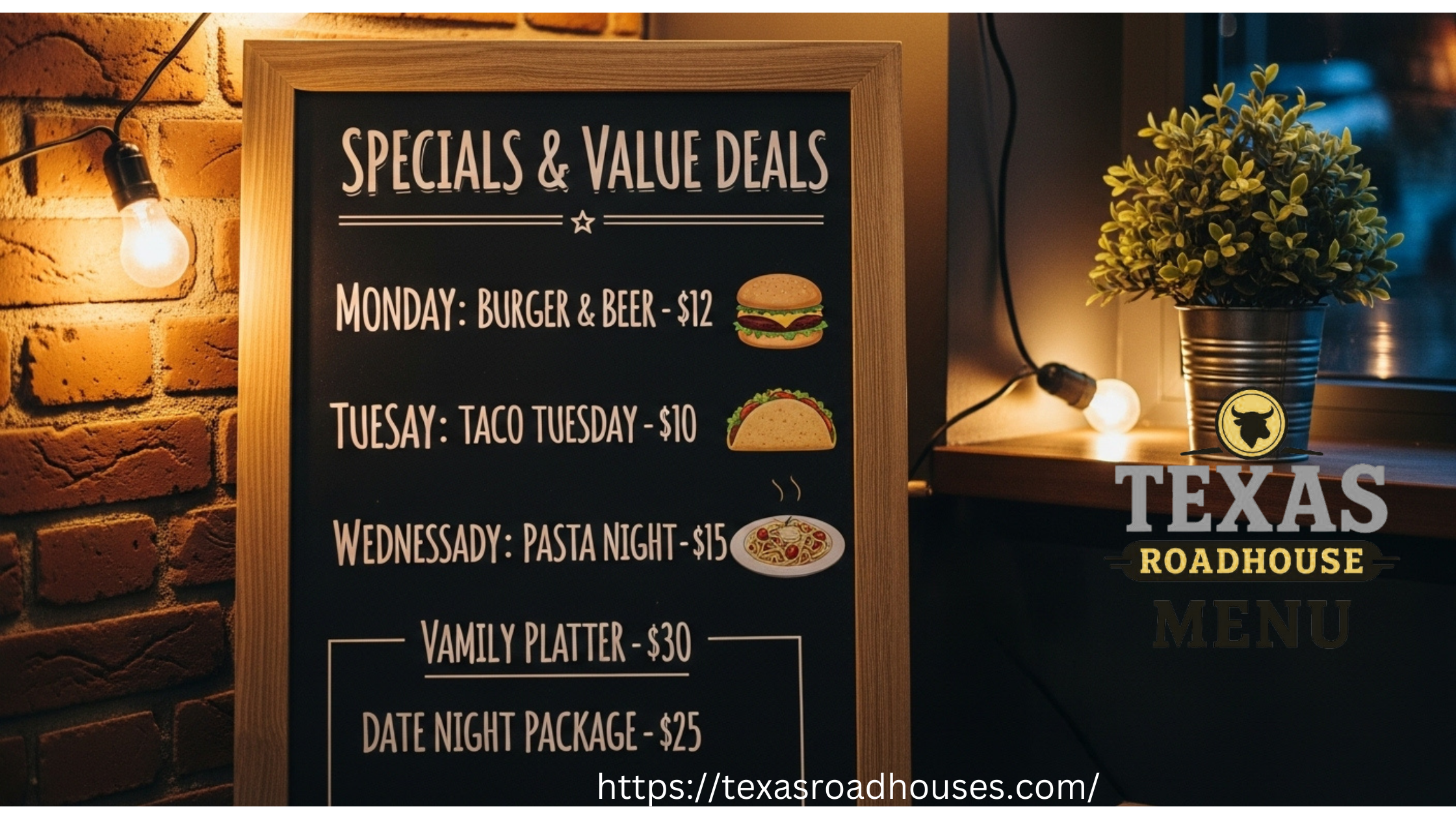 Texas Roadhouse Menu Prices