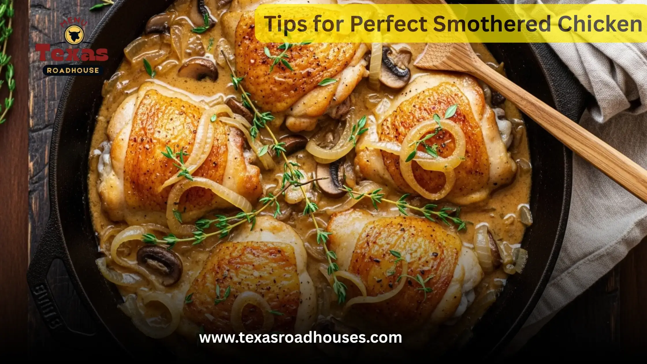 Texas Roadhouse Smothered Chicken Recipe
