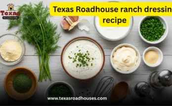 Texas Roadhouse ranch dressing recipe