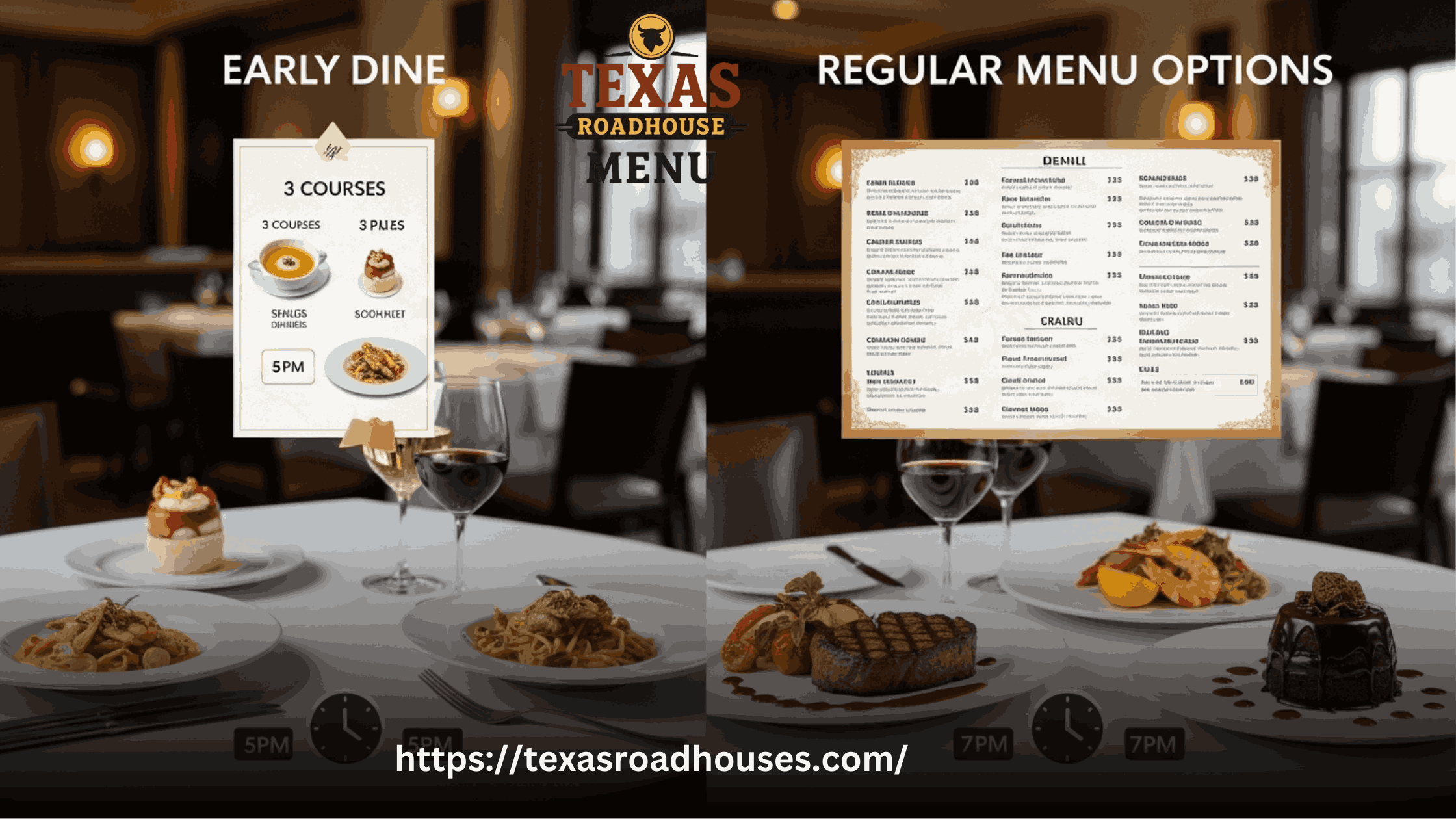 Texas Roadhouse Early Dine Menu