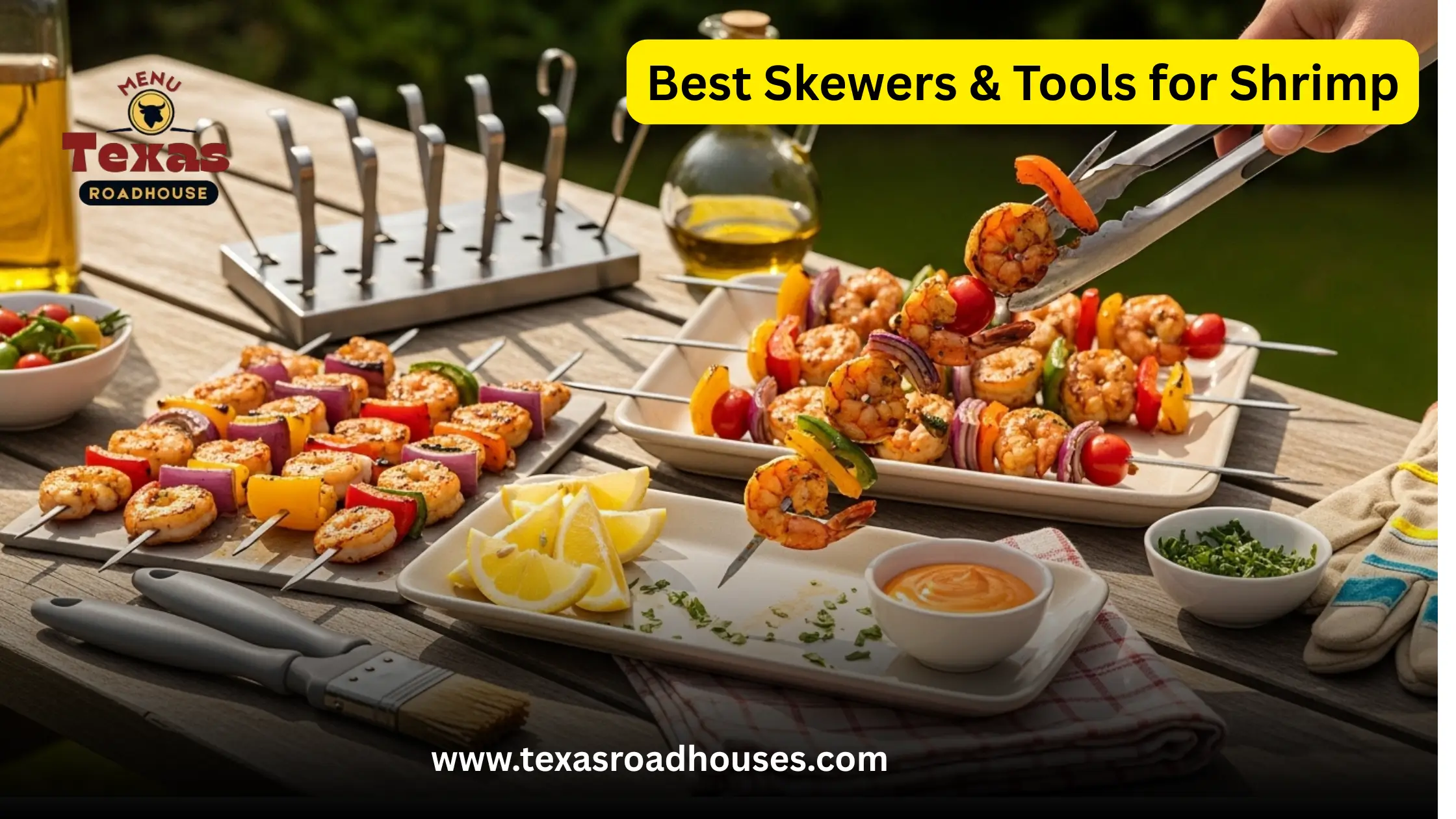 Texas Roadhouse grilled shrimpis