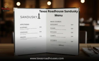 Texas Roadhouse Sandusky Menu