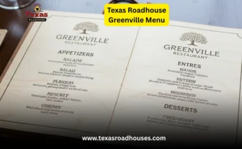 Texas Roadhouse Greenville Menu